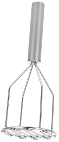 HIAKDOFT Schiacciapatate Manuale in Acciaio Resistente Pressa Multifunzionale per Dolci e Frutta Design e Facile da Utensile da Cucina Durevole e Versatile