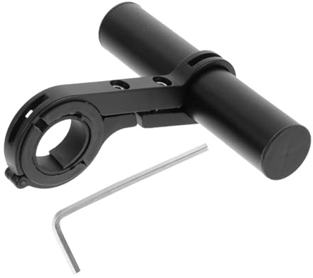 GRIRIW Extensor Manillar Bici Profesional Barra Extensión Aleación Ligera Antideslizante Soporte Multifunción Compatible Montaña