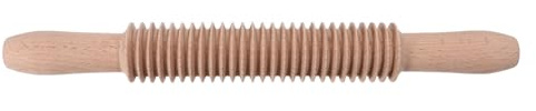 ERINGOGO Mattarello Pasta di Zucchero in Legno, Design Filettato, Facile da Usare, per Cucina e Ristoranti, Rullo da Cucina Professionale, Salvaspazio