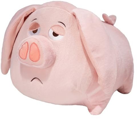 KUKUShining Fliegendes Schwein Plüschtier, Kuschelschweinchen Kuscheltier Schweinchen Plüsch Spielzeug Cartoon Kissen Dekoration Ferkel Puppen(25cm/9.8in)