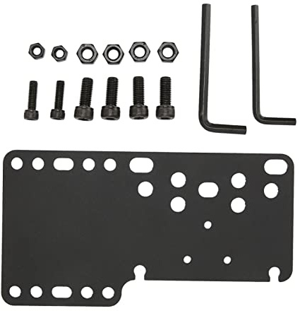 Naroote Placa de Montaje de Freno de Mano Universal USB para Juegos de Carreras T500 T300 Negro, Soporte de Acero Inoxidable de para una Excelente Experiencia de Juego en Casa