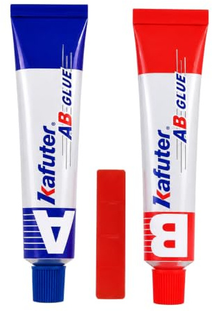 VIDOO Kafuter Två-Tub Snabb Härdning Metall Bindnings Pasta, Vibrations Dämpande Underhålls Tätningsmedel för Mekaniska Legeringar Luftkonditionerings Rör, 50g