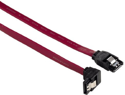Hama 00054576 cable de SATA - Cable SATA (Rojo)