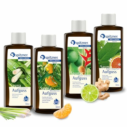 Spitzner Saunaaufguss Set Frischekick (4 x 190ml)