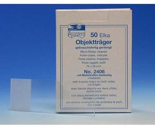 Objektträger 26x76 Mattrand
