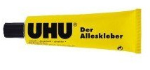 10 x UHU© Der Alleskleber, Tube mit 125 g