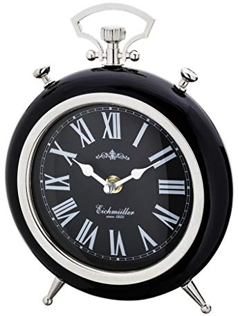 Eichmüller since 1950 Tischuhr, TU Design-25cm, Schwarz