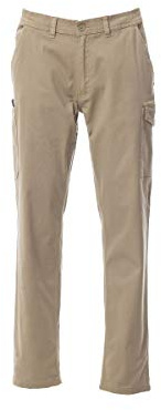 Payper POWER STRETCH Pantalone unisex uomo donna misto cotone tessuto elasticizzato tasche laterali posteriori Blu Navy