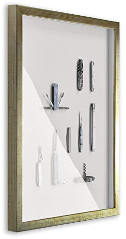 Objektrahmen Talon SPACE 30x40 cm Champagner 3D Bilderrahmen zum Befüllen