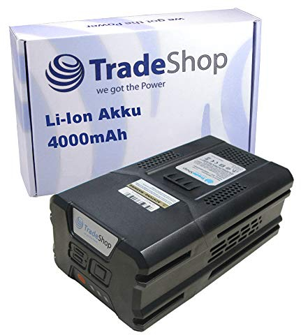 Li-Ion Akku 80V 4000mAh für Greenworks Rasentrimmer GD80BCB, Rückengebläse GD80BPB, Schneefräse GD80ST - ersetzt G80B4 2901307 / Ersatz Akku