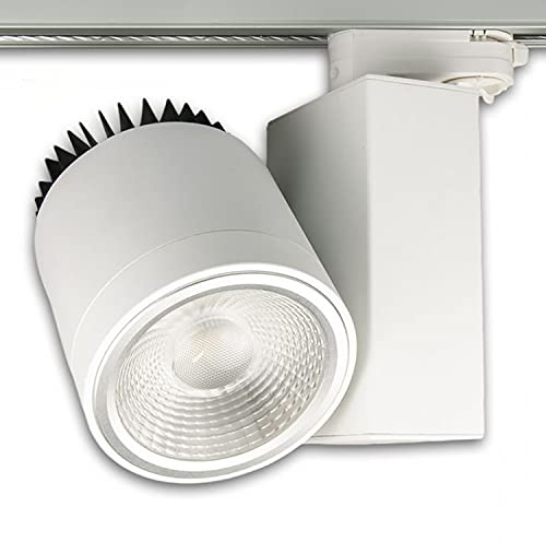 ISOLED 3-Phasen-Strahler, 30W, weiß, warmweiß, 3000K, A++, CRI:92, 2700lm, dimmbar