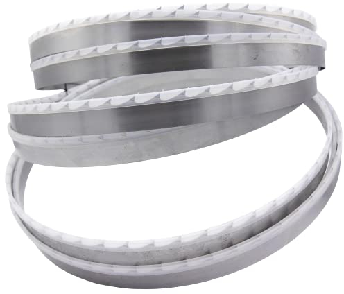 SMI 3er SET Holz-Bandsägeblatt 3660 x 32 x 1,0 mm Zahnabstand 22 mm zum Einsatz auf mobilen Sägewerken wie z.B. Logosol LM 40, Lumberlite Holzsägeband Sägeband