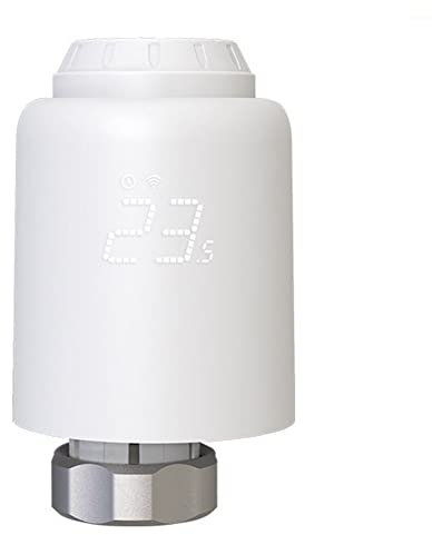 ZYWUOY Vannes thermostatiques WiFi, chauffage au sol, contrôle de la température, radiateur TRV, contrôle de température intelligent
