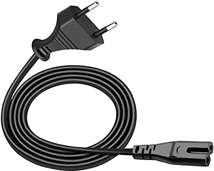 Power Cord Netzkabel Stromkabel 2 polig Replacement for Xbox One S Power Cable