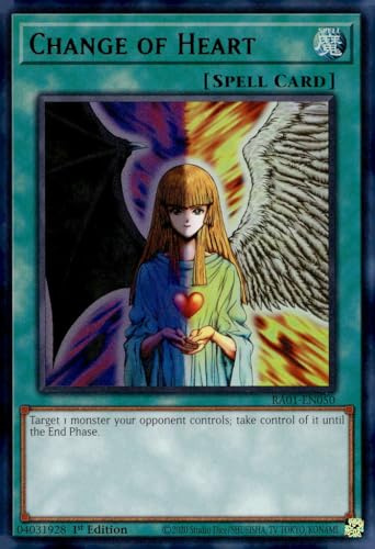 Change of Heart (UR) – RA01-EN050 – Ultra Rare – 1. Auflage