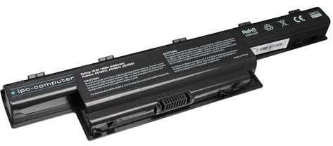 IPC-Computer Akku kompatibel zu Acer Aspire 4551, 4551G, 4741, 5251, TravelMate 4740, 7740, 7740G, 8572, 8572G, 8572TG - BT.00605.072 mit 48Wh
