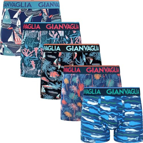 BestSale247 Boxershorts för män, 3-pack, 5-pack, underkläder, kalsonger, retroshorts för män, av supermjuk bomull, XL