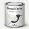 Berico Metallfarbe - Weiss - 0,7 Kg - 4in1 Premium Metallschutzlack - Direkt auf Rost - Für Stahl, Zink, Aluminium, Kupfer und Eisen