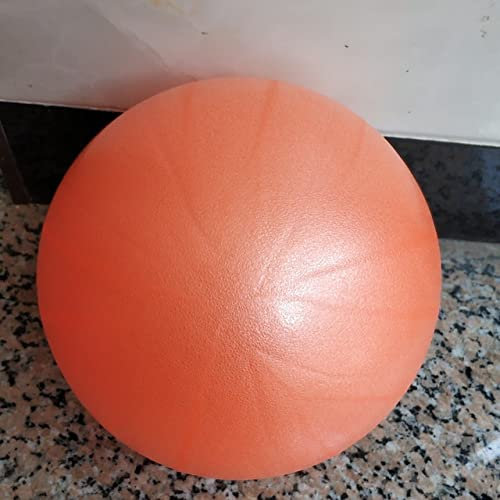 Yoga Ball 20-25 cm Yoga Ball verdicken Yoga Ball Pilates Übung Training Scrub Yoga Ball wasserdichte Sicherheit Sport Gym Yoga Ausrüstung Yoga-Ball(Orange)