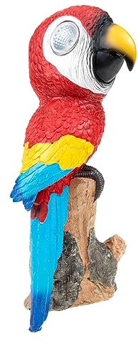 BESPORTBLE Harz Vogel Lampe Solar Powered Nachtlicht Dekorative Garten Ornament Vogel Schmuck Für Hof Layout