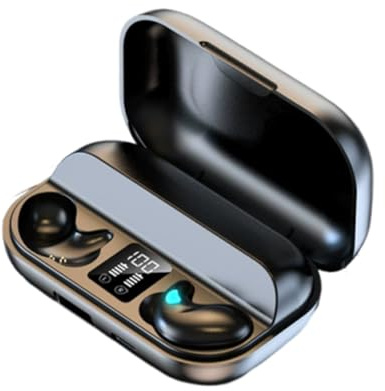 Tomedeks Bluetooth-hörlurar, osynliga trådlösa sovhörlurar, vattentäta Ipx5, Bluetooth 5.3 touch-kontroll, brusreducerande hörlurar, för sidosömn, meningslöst slitage