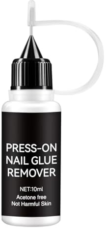 Rimuovitore Di Colla Per Unghie,10ml Prodotti Per Manicure Delicata - Rimozione Colla Per Unghie Finte - Per Donne Ragazze Uso Domestico Viaggio Salon Amanti Bellezza Sposi Eventi Speciali Festaioli