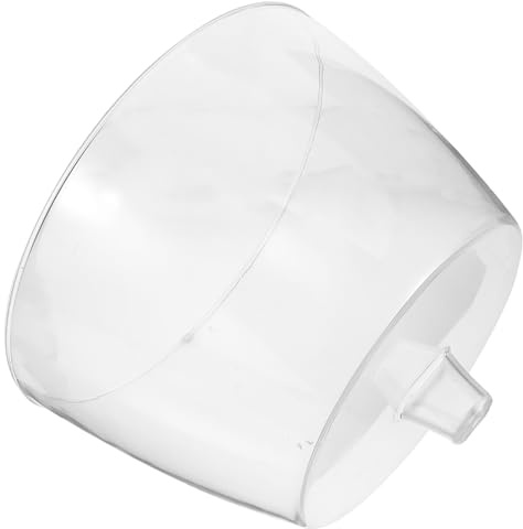 SUPVOX Rallador de Queso Rotatorio Tapa Acrílica, Cortador Manual Versátil para Queso y Chocolate, Herramienta de Cocina Práctica, Cubierta para Almacenamiento y Decoración de Mesa