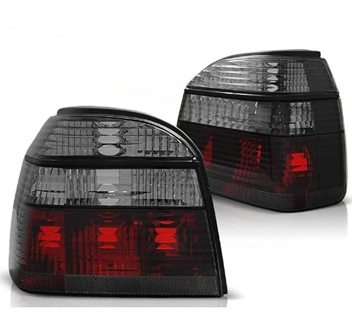 EUROPETUNING 02747 - FEUX SPORT ROUGES FUMES COMPATIBLE AVEC VW GOLF 3 BERLINE CABRIOLET 1991-1997