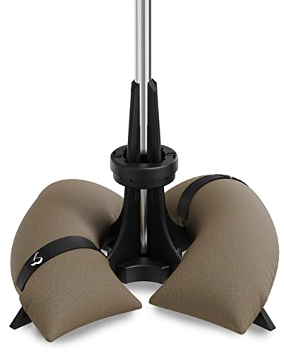 Baser Parasol Base with fillable Sandbag weights 40 KG, up to 3.3 M Parasol, Made of Recycled Materials in Denmark