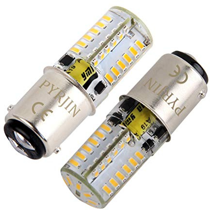 12V Low Voltage Ba15d 1142 Double Contact Bayonet Led Light Bulb, Waterproof 5W Warm White 3000K Equivalent 35W, For Rv Trailer, Camper, Marine Boat, Landscape Bulb. (Pack of 2)