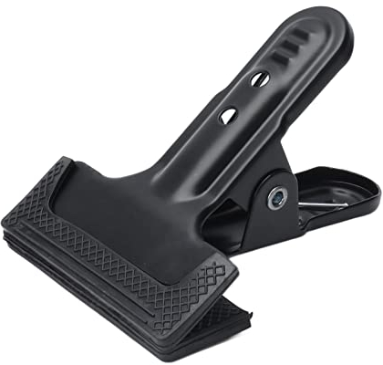 Morsetti a Molla a Bocca Larga in Metallo Antiscivolo Resistenti per la Lavorazione del Legno da 4 Pezzi per Fondali Fotografici