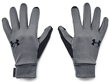 Under Armour UA Storm Liner för män, lätta och formpassande termiska handskar, idealiska som baslager, vattenavvisande löparhandskar med pekskärmsteknik