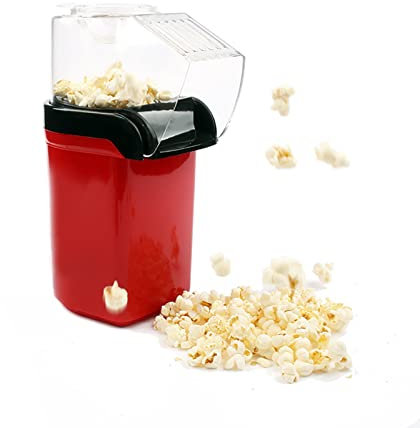 1200W Machine Électrique De Fabrication De Pop-corn Machine À Pop-corn À Air Chaud Prêt En 3 Minutes Des Poppers Sains Faible En Calories Et Sans Gras Pour Les Fêtes D'anniversaire, Les Soirées Cinéma