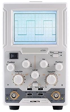 Oscilloscopio digitale professionale, Oscilloscopio a canale 10MHz 100MS/s 130.000wfms/sre Display LCD a frequenza fresca Oscilloscopio digitale intelligente Frequenza di campionamento elevata per pre