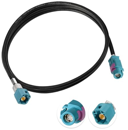 Eightwood Cavo HSD LVDS Leoni 535 Z Femmina/Maschio 1m 4 Core | Cavo video auto compatibile BMW F30 F10 F25 F15 Audi VW Mercedes Citroën Peugeot
