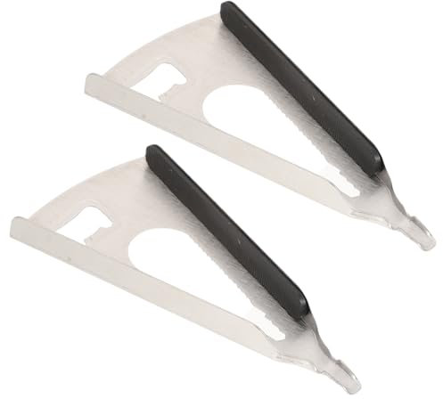 Amosfun Abridor De Bebidas Acero Inoxidable 2pcs Multifuncional Fácil De Abrir Tapas De Botellas y Latas