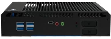 MACH POWER Mini PC industrial CPU i3 RAM 4GB SSD 128GB 4 puertos com 2 LAN Gigabit 4 USB Wi-Fi6 HDMI DP VGA
