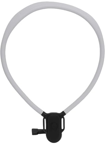 Jectse Camera Neck Mount, Secure Magnetic Holder for 360 Panoramic Action Camera, Chest Strap for Skiing/Cycling Included