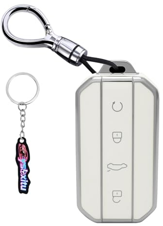 Ysbxitu Portachiavi in TPU Keyless go, protezione adatta per Chery Omoda 5 Jaecoo 7 J7 Oumengda C7 2025-Up, custodia per chiavi auto e viaggio