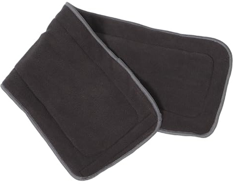 HOMSFOU Adult Bamboo Cloth Diaper Inserts 20x65cm Reusable Washable High Absorbency Overnight Liners for Men Women Incontinence Care