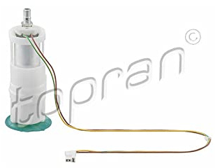 TOPRAN 108 576 Benzinpumpe mit Kabel mit Vorfilter elektrisch Kompatibel mit AUDI 80 Limousine 8C2, B4 108 576 001 895906089E 895906091A