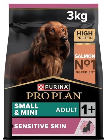 PRO PLAN® Small & Mini Adult Sensitive Skin Dry Dog Food with Salmon 3kg
