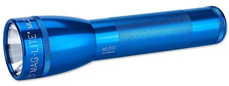 Mag-Lite C-Cell Flashlight, Aluminium, Blue, 163 m