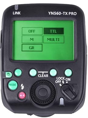 YONGNUO YN560-TX PRO C - Disparador de control de transmisor de flash, HSS TTL de 1/8000s, para YN862C YN968C YN200 YN685C (II) YN622C II para C