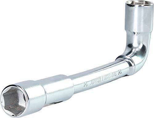 BRILLIANT TOOLS BT015014 Clé à douille double coudée, 14 mm [Powered by KS TOOLS]