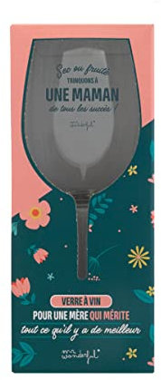 Mr. Wonderful Copa de vino, seco o frutado, para una mamá de todos los éxitos