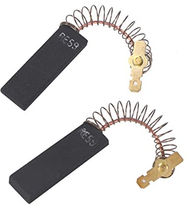 Zerodeko 2St Waschmaschinenmotor Kohlebürste Waschmaschinenbürste Waschbürste Austausch Motorbürsten Maschine Kohlenstoff Mikro Bürste für Waschmaschine elektrische Bürste