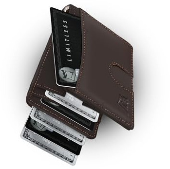 Kings Loot Money Clip Slim Minimalist Wallet for Men – RFID Blocking Leather Design with Money Clip – Front Pocket Bifold Holds 12 Cards – Stylish & Compact Wallets (Truffle)