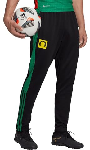 adidas X Lego Youth Boys 8-20 Tiro Track Pants, Black/Green/Yellow, Large