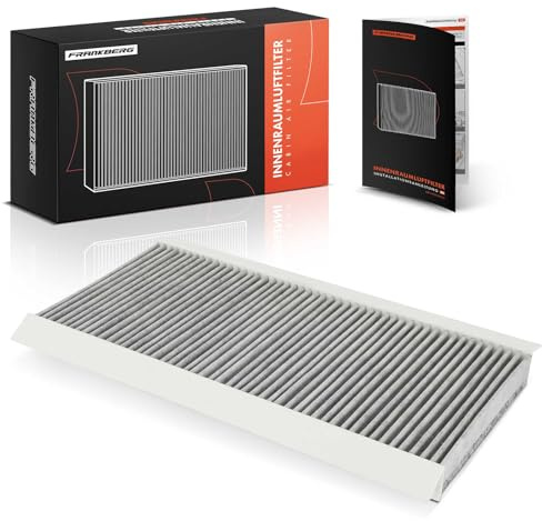 Frankberg Innenraumfilter Pollenfilter mit Aktivkohlefilter Kompatibel mit A-Klasse W169 A150 A160 A170 A180 A200 1.5L-2.0L 2004-2012 B-Klasse W245 B150-B200 1.5L-2.0L 2005-2011 Replace# 1698300218